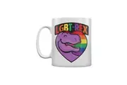 Grindstore LGBT-Rex Mug (White/Purple) (One Size)