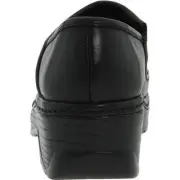 Klogs Footwear Women's Sonora Closed-Back Chef Clog, Black Smooth