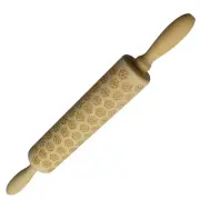 Kitchen Baking Roller Non-stick Dough Roller Wooden Dough Roller