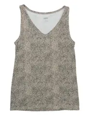 Alfani Intimates Leopard Animal Print Sleeveless Women's Pajama Tank Top NWT