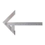 Centering Square Angle Gaging Protractor Tool 100x70mm Angle Ruler Center Finder