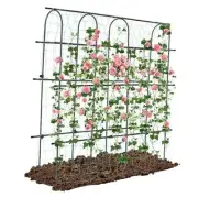 6×6 Feet Garden Trellis for Climbing Plant, Large Garden Cucumber U Frame