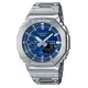 【CASIO 卡西歐】G-SHOCK 藍牙 太陽能電力 耀眼湛藍 全金屬 八角形錶殼 GM-B2100AD-2A_44.4mm