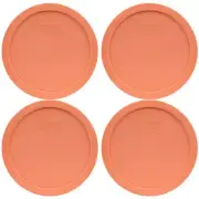 Pyrex 7402-PC 6/7-Cup Bahama Sunset Replacement Storage Plastic Lid (4-Pack)