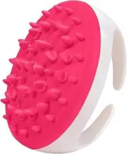 WADY Silicone Anti Cellulite Massager, Hand-Held Massager Body Brush Cellulite Reduction, Cellulite Remover, Improve Circulation, Body Massager, Exfoliator, Fat Roller Use with Creams and Oils (Pink)