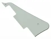 Ivory 3 Ply LP Guitar Pickguard Scratch Plate For Epiphone Les Paul