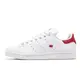 adidas 休閒鞋 Stan Smith 白 桃紅 三葉草 女鞋 愛迪達 【ACS】 IE0460