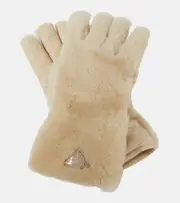 [Prada] Prada Shearling gloves S beige