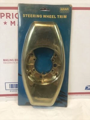 Peterbilt Upper Steering Wheel Trim Chrome Plastic Hana Truck Sport #44105