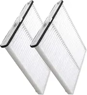 2Pcs Car Cabin Air Filter Air Conditioner Filter Air Filter Grid ，Compatible For Mazda 3 ，Compatible For Mazda 14-18 6 14-19 CX-5 13-19 KD45-61-J6X