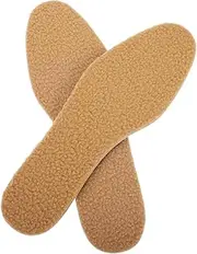 GAROZATION Warm Insoles Boot Liners for Women Men Wool Latex Inserts Comfortable Shoe Pads (size 43-44)