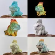 Common Green Iguana Model Reptile Animal Lizard Collection Decoration Gift Toy
