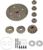 Differential Gear Game, Compact Spare Part for Upgrading, for TT02 Type-S02B Versions Type RC, Car on,