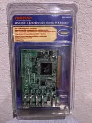 CompUSA 306475 USB 2.0 + IEEE1394 Firewire Combo PCI Adapter 4 Ports NOS