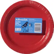 Armada Paper Side Plates Coloured Assorted 20 pack