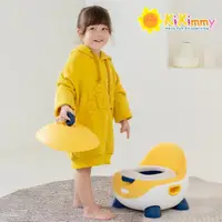 在飛比找momo購物網優惠-【kikimmy】蛋型兒童輔助學習馬桶(小馬桶/戒尿布/可掀
