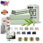 Cooling 5-Piece Cali-King Bamboo Sheet Set with Silk Feel & Lifetime Guarantee