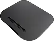 HAPINARY Laptop Pad Foldable Desk Bed Tray Desk Keyboard Tray Tv Tray Reading Bed Table Keyboard Stand Table Tray Eating Bed Tray Cup Holder Tray Tv Stand Book Reading Tray Trays Black