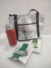 Sipology by Steeped Tea Hot Cold Canteen Holiday Macchiato Orange Biscotti Q