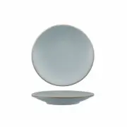 6x Coupe Plate 180mm Zuma Bluestone Tapas Side Bread Commercial Crockery Cafe