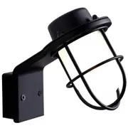 Marina Bath 1 Light Bunker Light Black, Sandblasted - 62329903