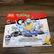 Mega Construx Pokémon Squirtle Evolution Set 379 Pieces New In Box