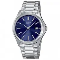 在飛比找PChome24h購物優惠-CASIO 羅馬時尚精緻紳士腕錶-藍