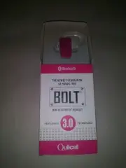 BOLT BLUETOOTH PINKHEADSET EAR PIECE QUICKCELL 3.0 HANDS FREE
