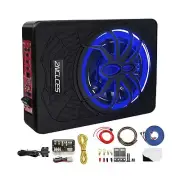 2025 Upgraded 10" 1200W Slim Under Seat Powered Car Subwoofer, Car/Truck Audi...