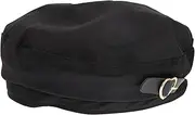 [WOFASHPURET] Black Beret Summer Hats Beanie Women Caps Hats Chefs Hat French Artist Beret Caps Ladies Hats Outdoor Hats Chefs Brown Hat Vintage Hats Beret Hat Chef Men Flat Cap Black Cap Cotton