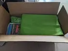 LOT BASKET MAKING crafts supplies Ribbon Shred paper cellophane shrink wrap +