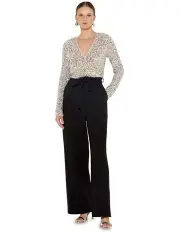 [Montique] Sinatra Sequin Jumpsuit in Mink