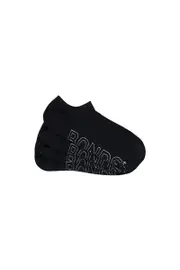 [Bonds] Bonds Mens Logo Lightweight No Show 4 Pack Socks in Black Size: 11+, Cotton 11+ Black