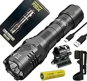 Nitecore P20iX USB-C Rechargeable LED Flashlight - 4000 lumen - w/Holster, GM02MH Mount and Battery Included