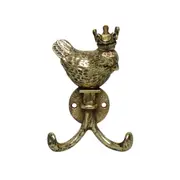 Swing Gifts Scales Pewter Crown Bird Hook Gold