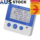 Waterproof LCD Thermometer Hygrometer Humidity Indoor Temperature Meter