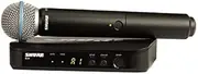 Shure BLX24/B58 Wireless Microphone System with BETA 58A Handheld Vocal Mic (M17 = 662-686 MHz)