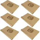 6 x Vacuum Cleaner Bag For Einhell BT-VC 1250/1 ,BT-VC 1500 SA ,TC-VC 1815 N & T