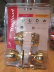 Kwikset Single Cylinder Exterior Deadbolt & Doorknob Keyed Lock Set NRFB