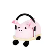Wheely Bug 46cm Large Pig Wooden Ride On Kids/Children Indoor Play Toy 3y+ Pink