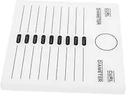 TOVINANNA Eyelash Grafting Gasket Lash Display Plate Acrylic Eyelash Board for Professionals