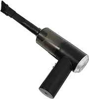 Portable Wireless Vacuum Cleaner with LED Lighting Strong Suction Handheld Design for Home Car and Office Lightweight Transparent Dust Cup Easy to Empty and Store