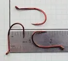 1000 - Mustad Octopus Hook Red 92553NP-RB-5/0-1000 UltraPoint Needle Point 92553