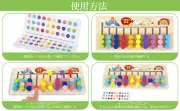 Montessori Slide Puzzle for 3-8 Years Old Wooden Color Matching Puzzle grCbs