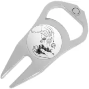 Planet Puppeteer Golf Ball Marker Divot Repair Tool Bottle Opener