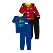 Paw Patrol Toddler Boy's Chase and Marshall Costume 4-Piece Pajama Set