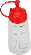 VERDANVERSE Condiment Squeeze Bottles Dispensing Bottles for Sauces Ketchup Oil Dressings Thickened Design Cap for Efficient Kitchen Use