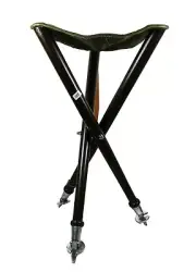 Tripod Stool Wooden Folding Chair Stool Seat Camping Fishing Hunting