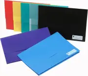 Marbig (R) 2011001 Polypick Document Wallet Foolscap Blue