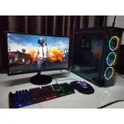 Intel Quad Core I5 Gaming PC NVIDIA GT 1030 8GB RAM 240GB SSD 250GB HDD W10P With Monitor(Refurbished)